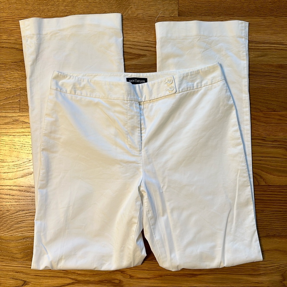 White dress pants
